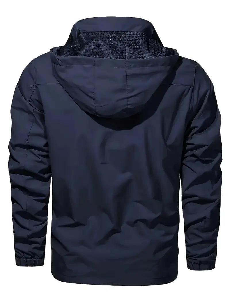 Elegante giacca antivento