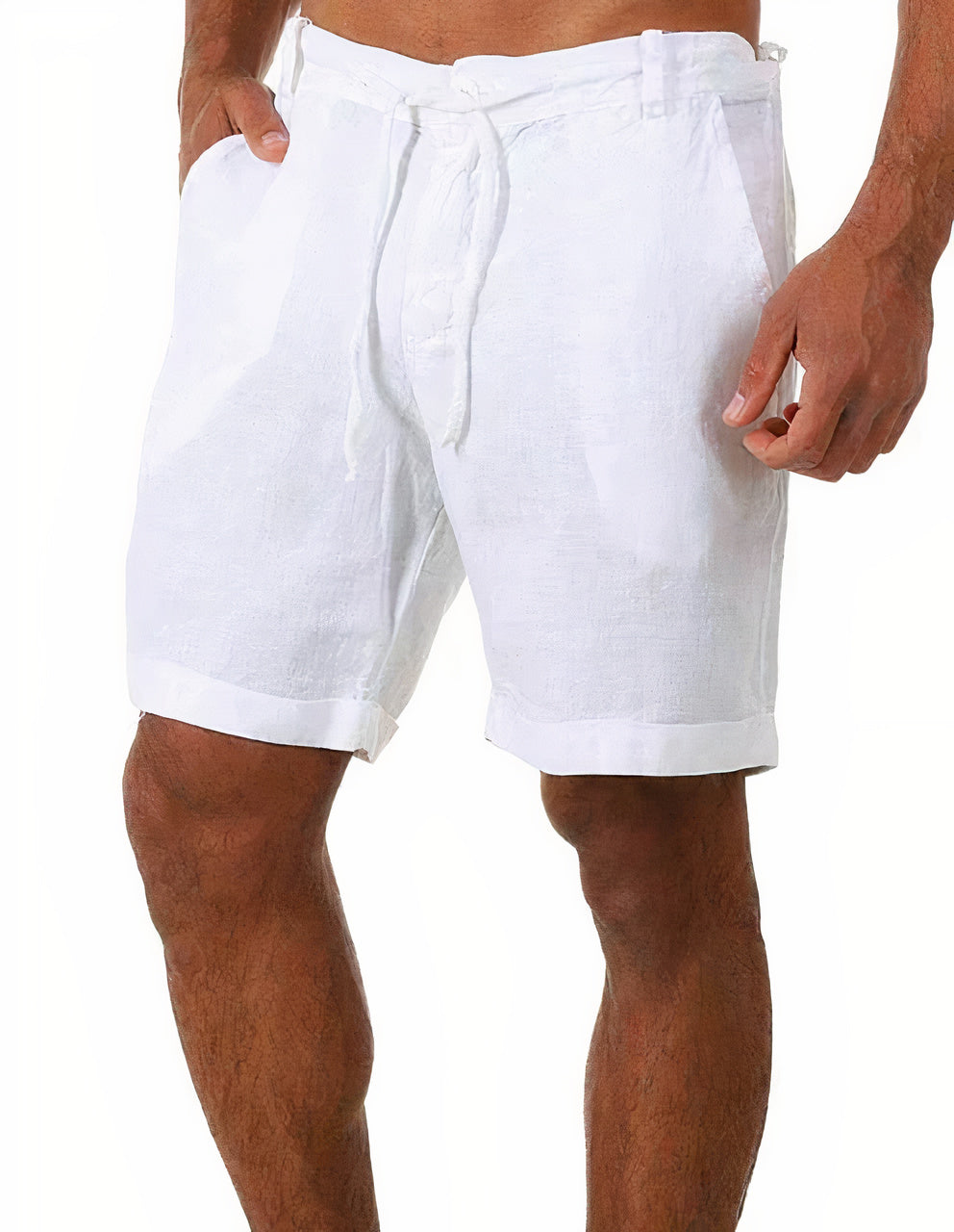 Pantaloncini estivi in lino