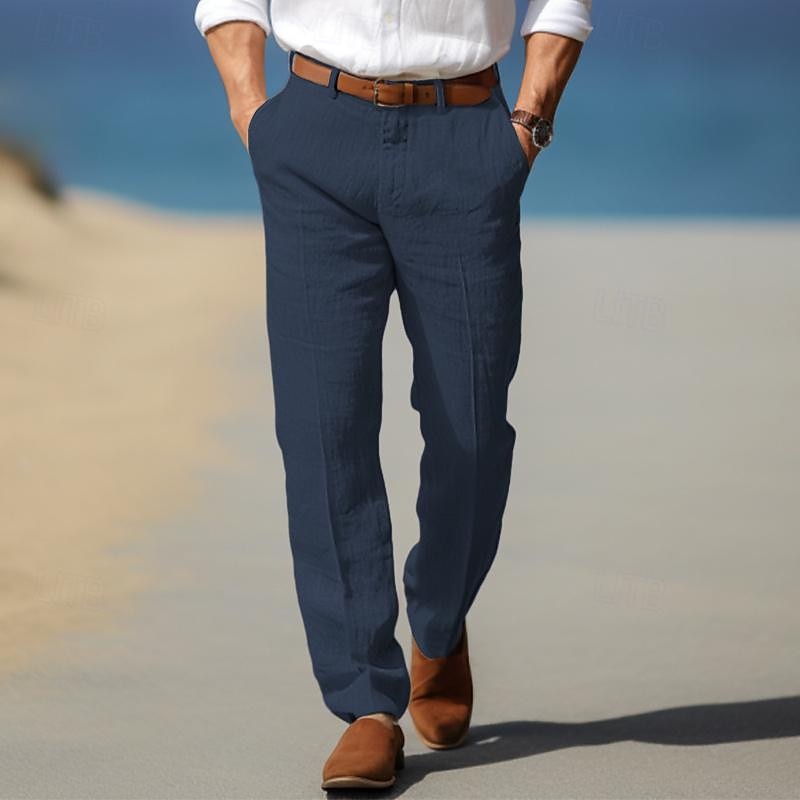 Pantaloni di lino eleganti
