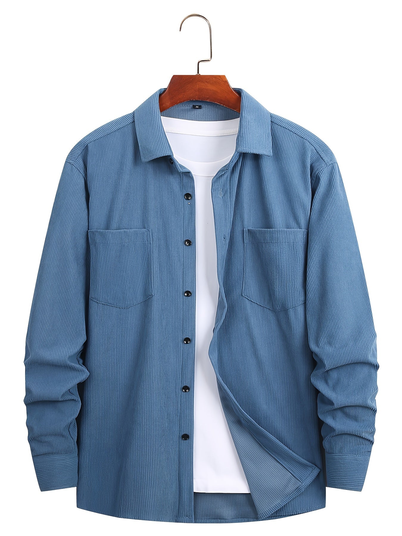 Cardigan casual in velluto a coste