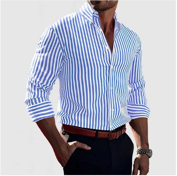 Camicia elegante a righe