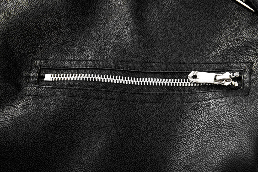 Giacca di pelle moderna