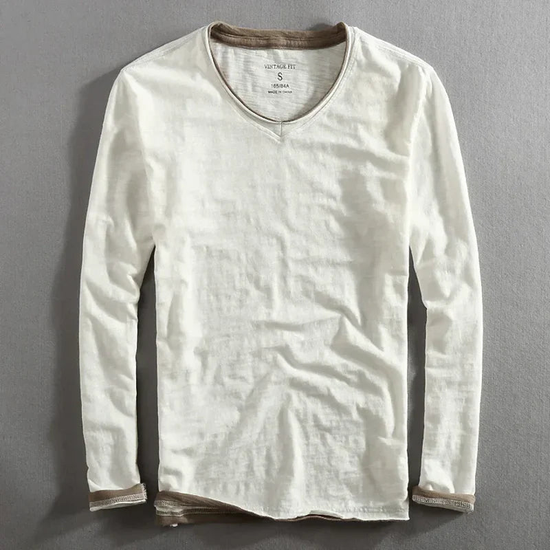 Maglietta Paris Vintage a maniche lunghe