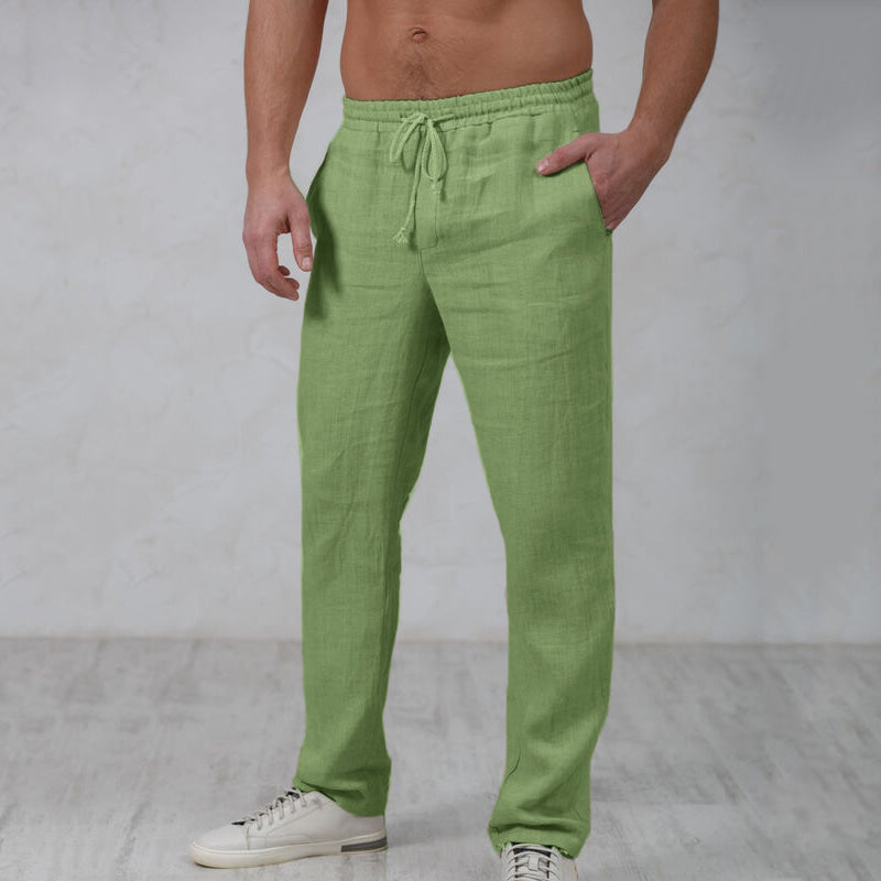 Pantaloni di lino eleganti