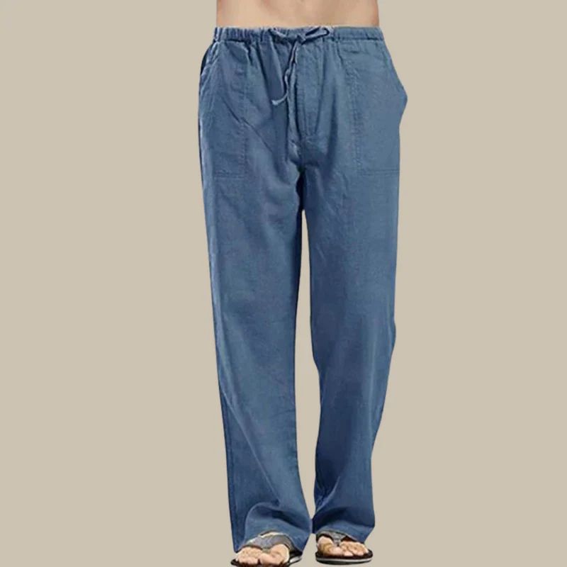 Pantaloni in lino Madeira