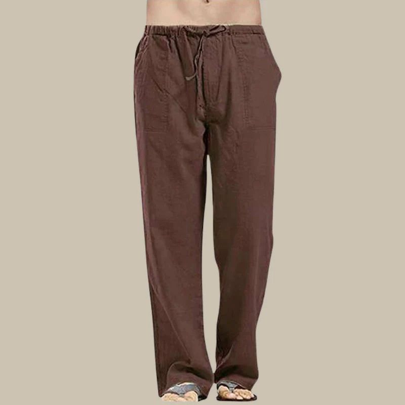 Pantaloni in lino Madeira