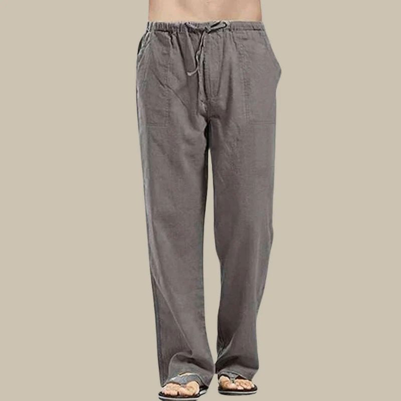 Pantaloni in lino Madeira