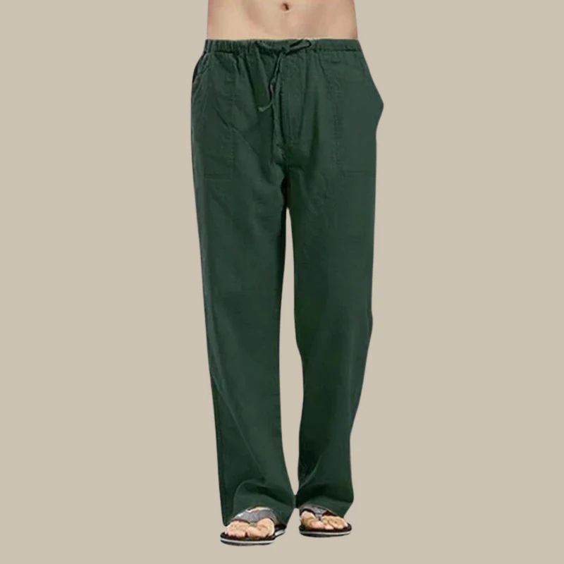 Pantaloni in lino Madeira
