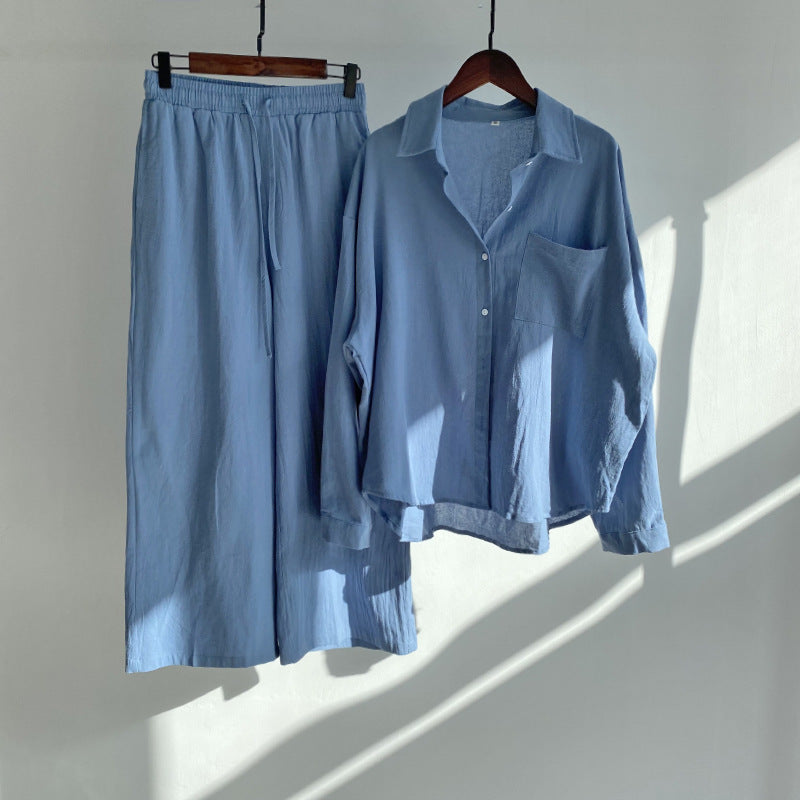 Set due pezzi in cotone
