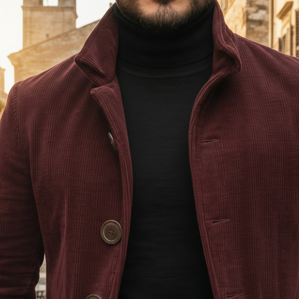 Giacca elegante in velluto a coste