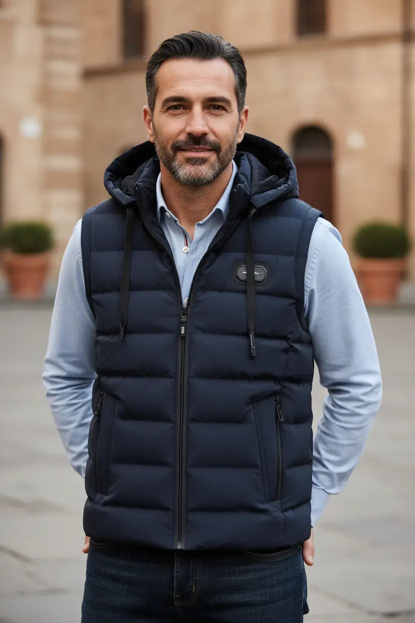 Giovanni Gilet con cappuccio