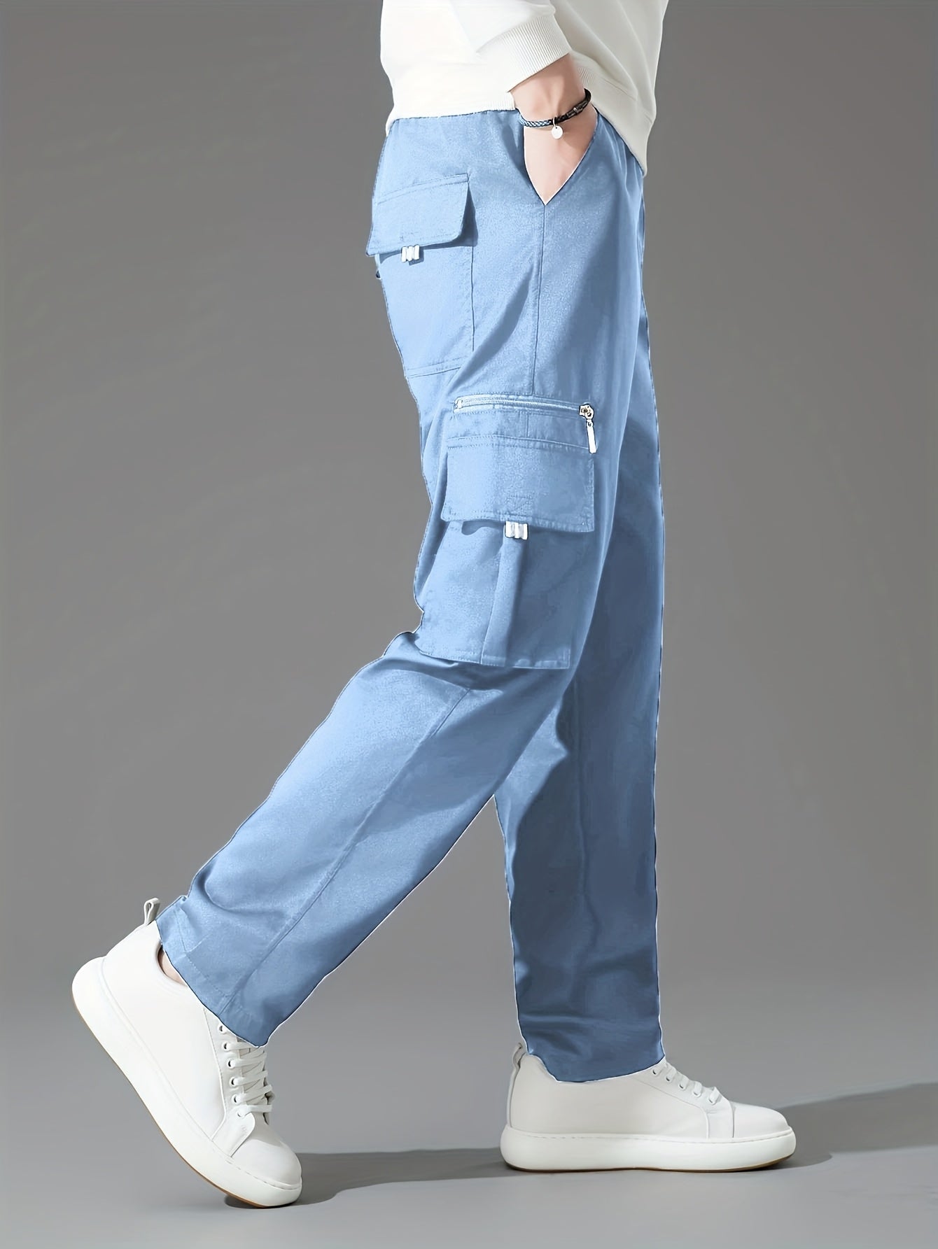 Pantaloni cargo dal taglio ampio