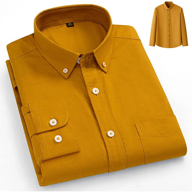 Camicia Oxford in cotone