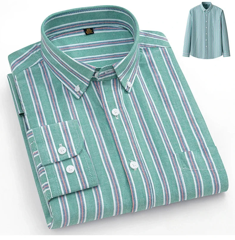 Camicia Oxford in cotone