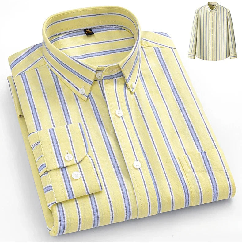 Camicia Oxford in cotone
