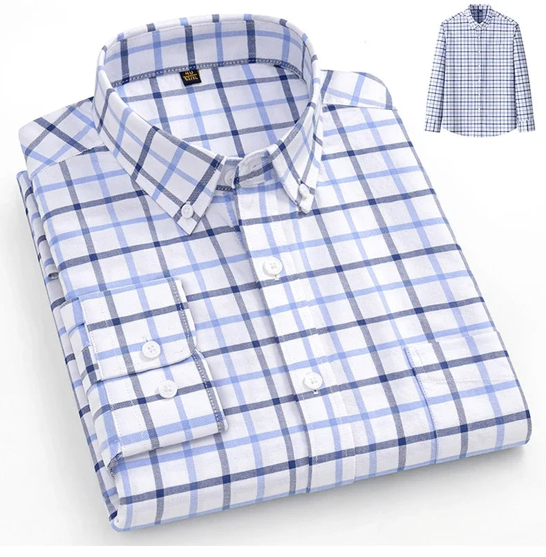 Camicia Oxford in cotone