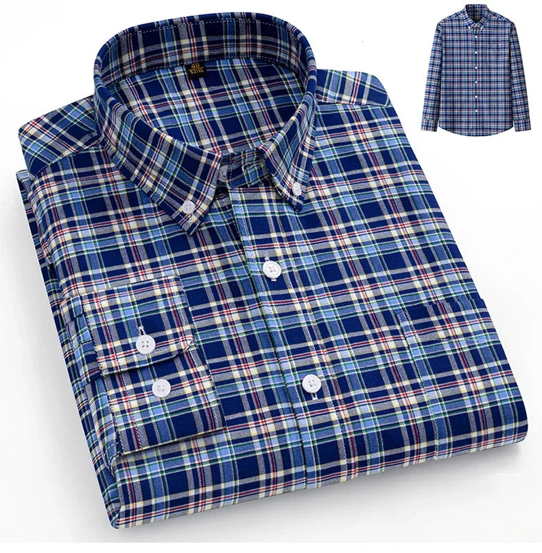 Camicia Oxford in cotone