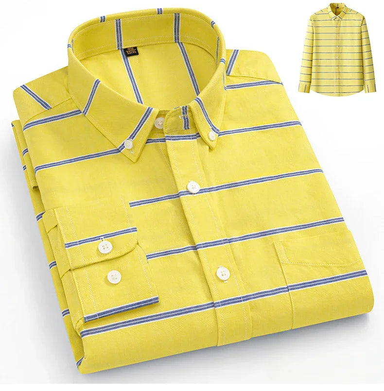 Camicia Oxford in cotone