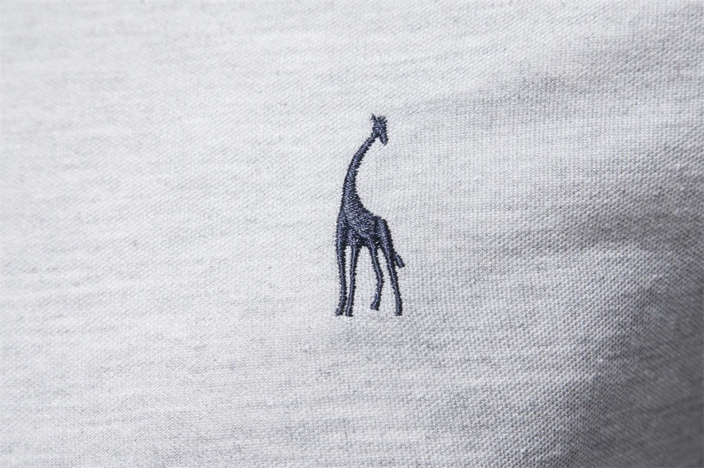 Polo casual a maniche lunghe