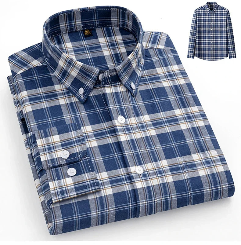 Camicia Oxford in cotone