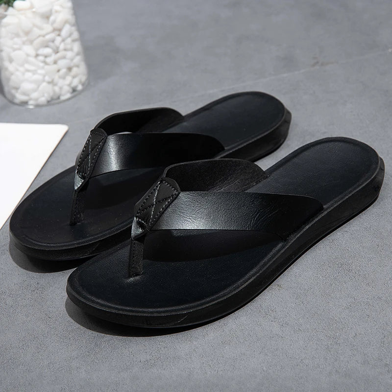 Sandali casual in pelle