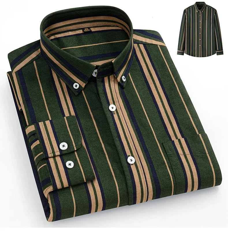 Camicia Oxford in cotone