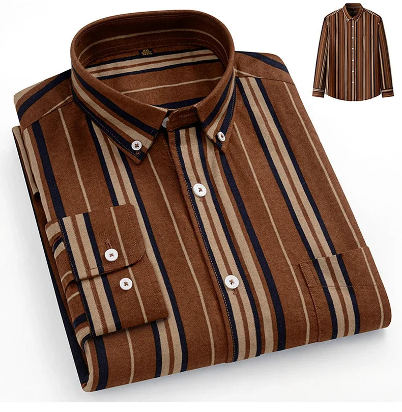 Camicia Oxford in cotone