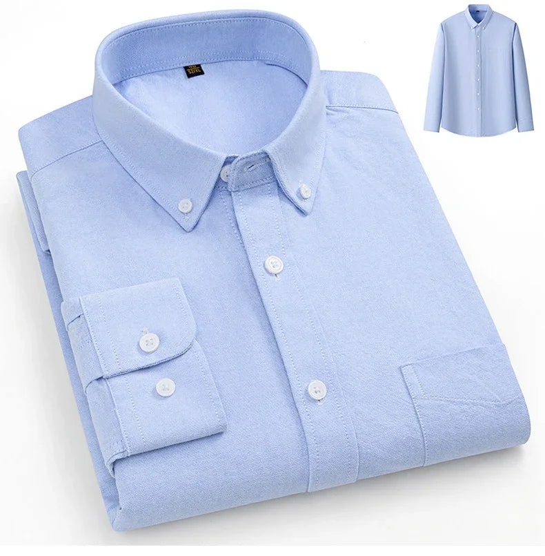 Camicia Oxford in cotone