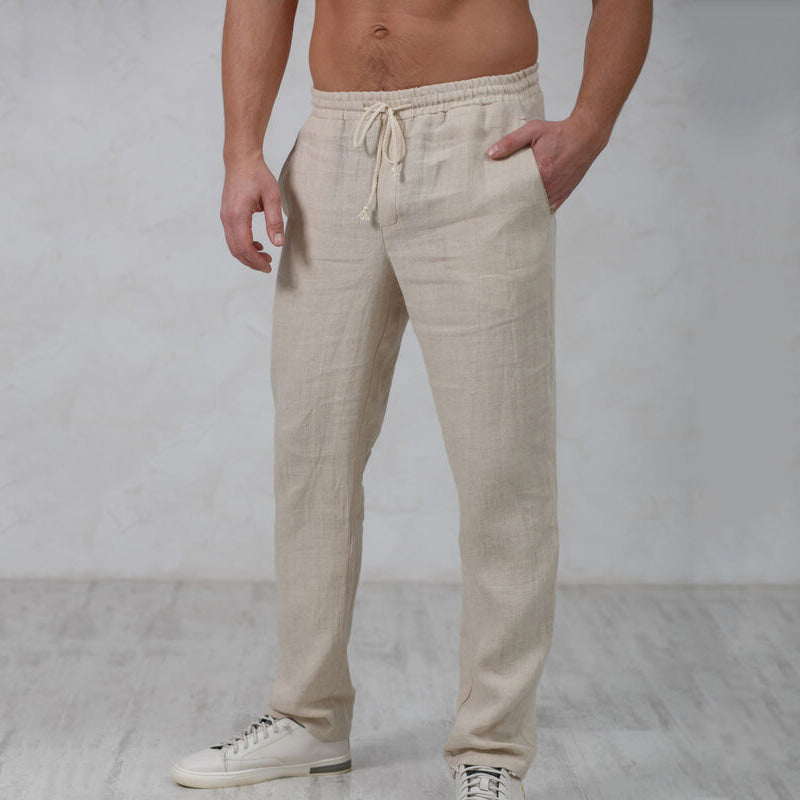 Pantaloni di lino eleganti