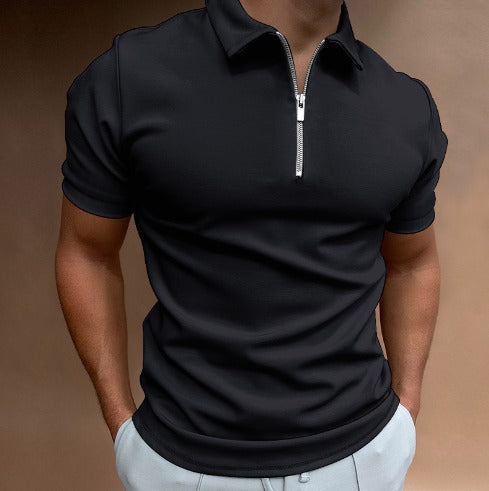 Polo con zip