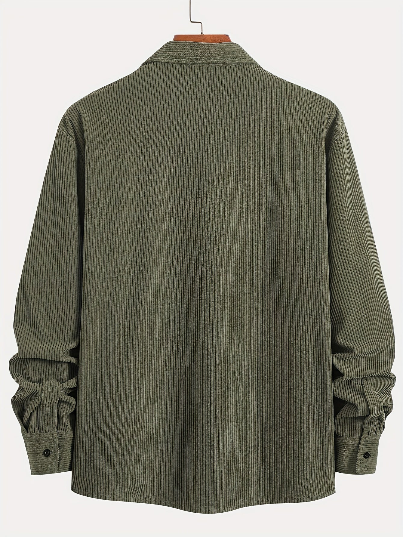 Cardigan casual in velluto a coste