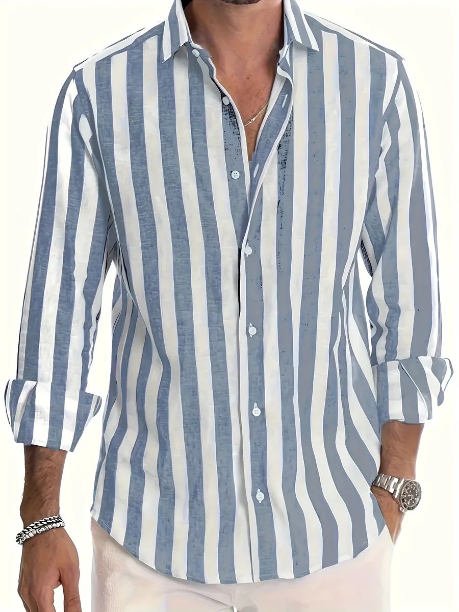 Camicia estiva a righe