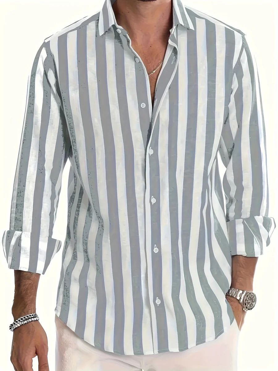 Camicia estiva a righe