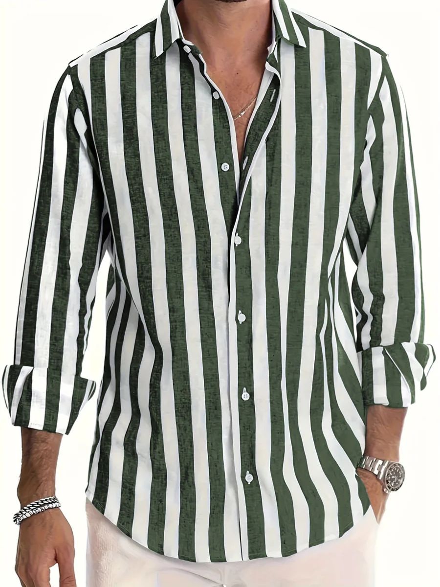 Camicia estiva a righe