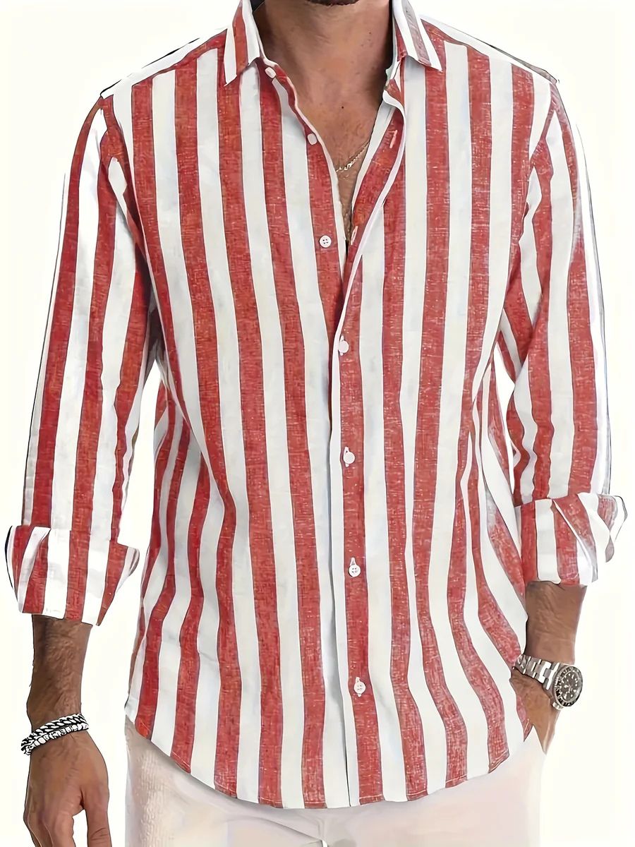Camicia estiva a righe