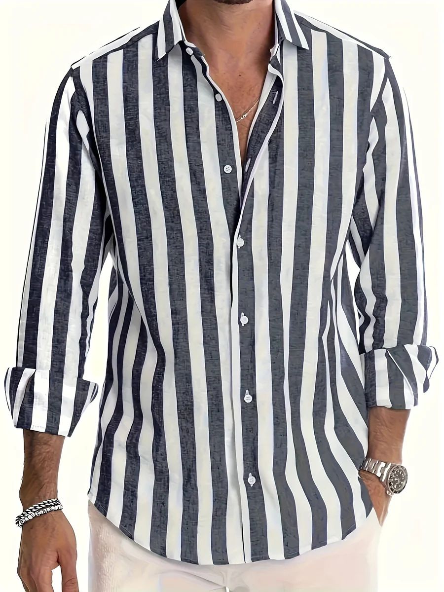 Camicia estiva a righe