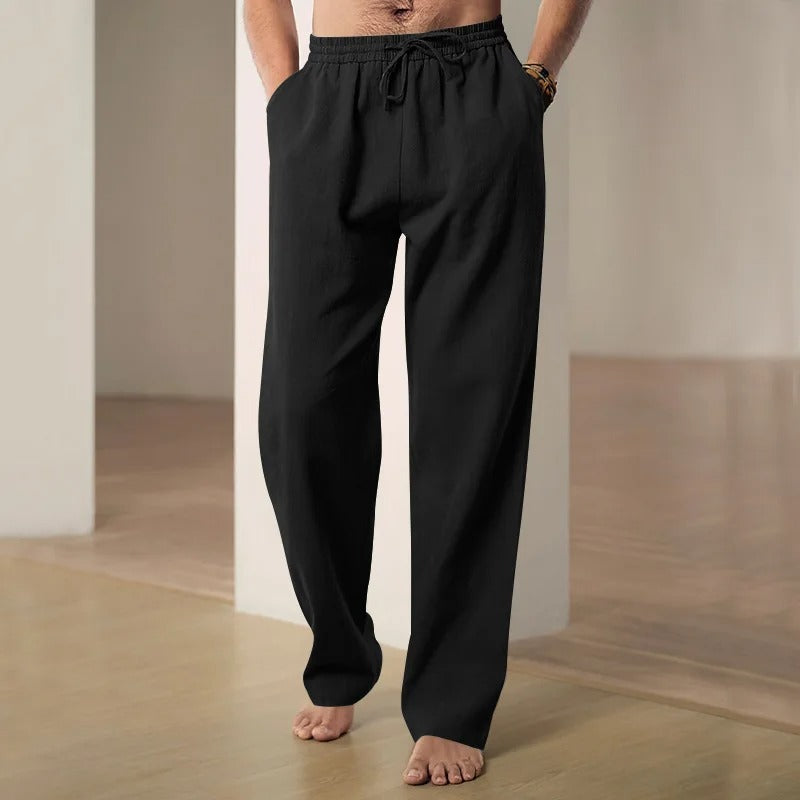 Pantaloni in lino Ibiza