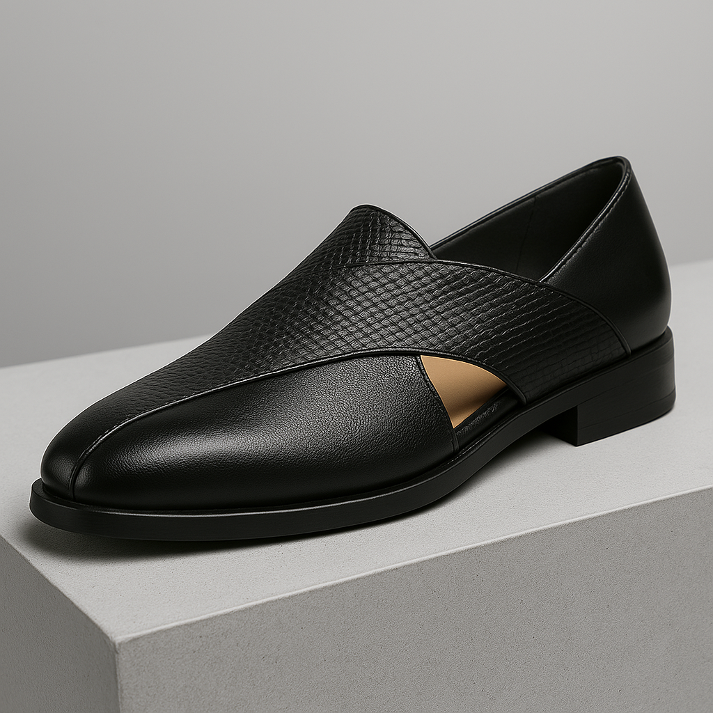 Mocassini in pelle vintage