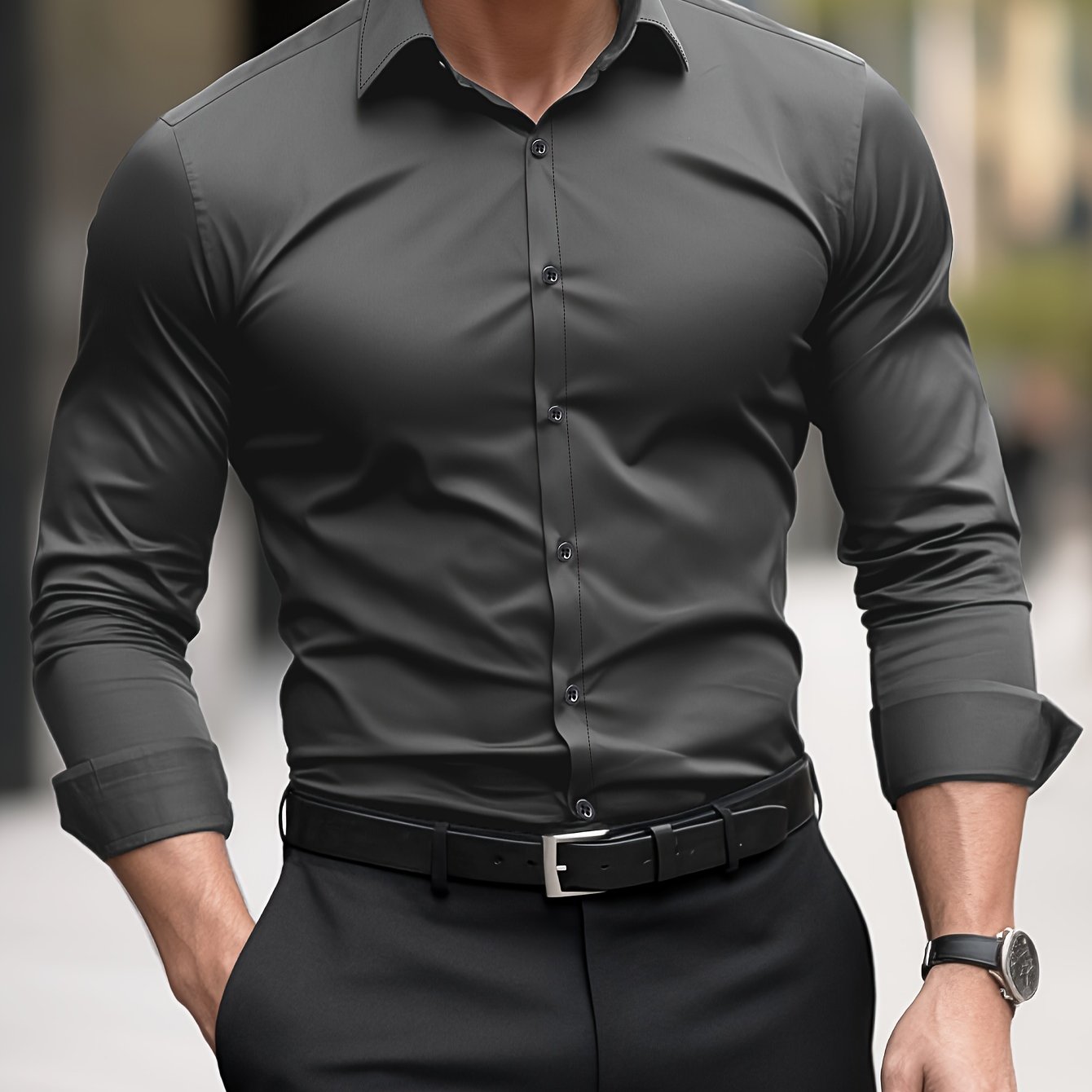 Camicia da abito sottile