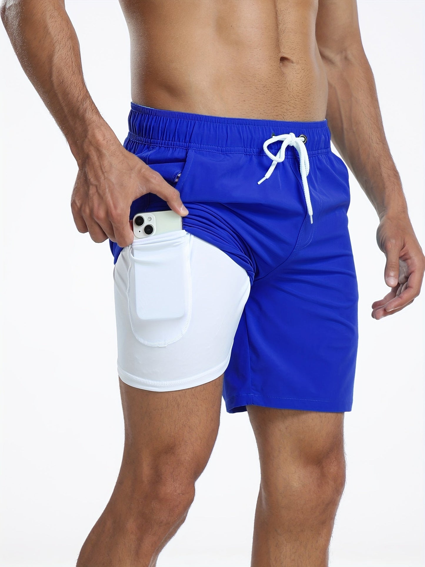 Pantaloncini da bagno con tasche