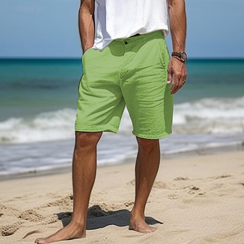 Pantaloncini di lino eleganti