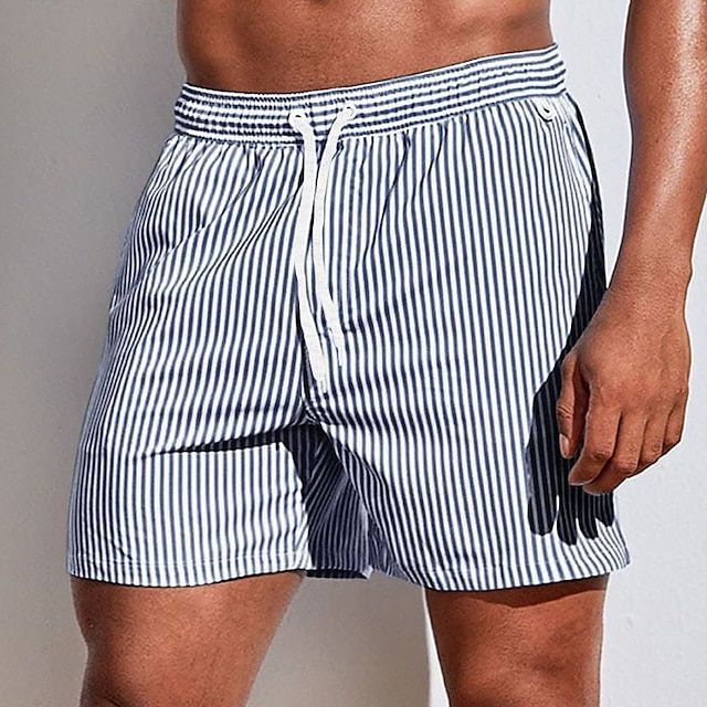 Pantaloncini da bagno casual con pinces