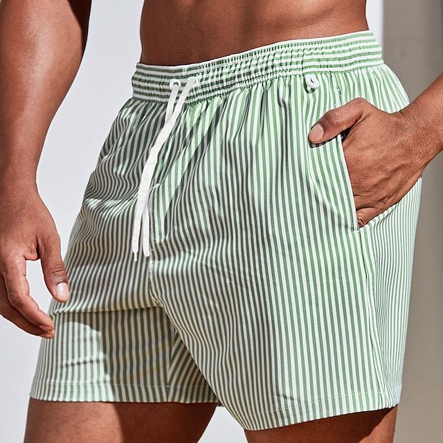 Pantaloncini da bagno casual con pinces