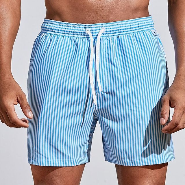 Pantaloncini da bagno casual con pinces