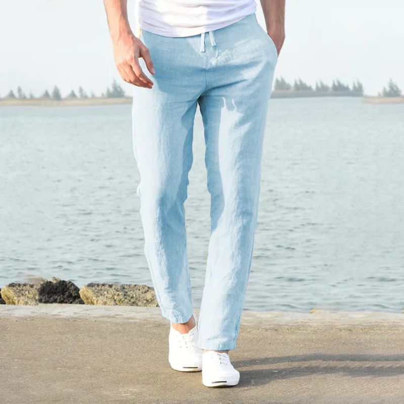 Pantaloni di lino casual