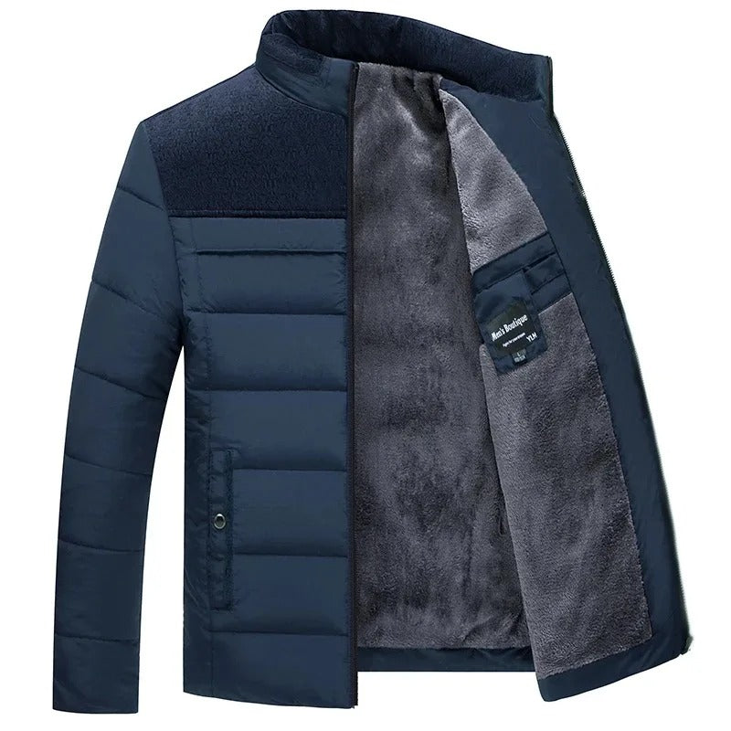 Elegante giacca a vento imbottita