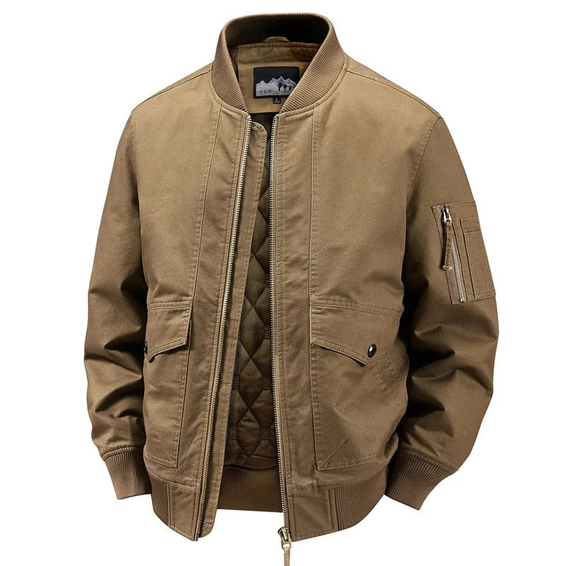 Bomber elegante in cotone