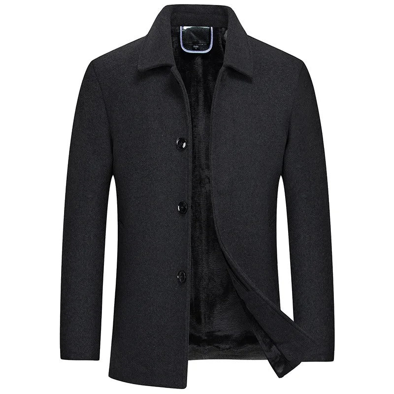 Giacca casual con fodera in pile