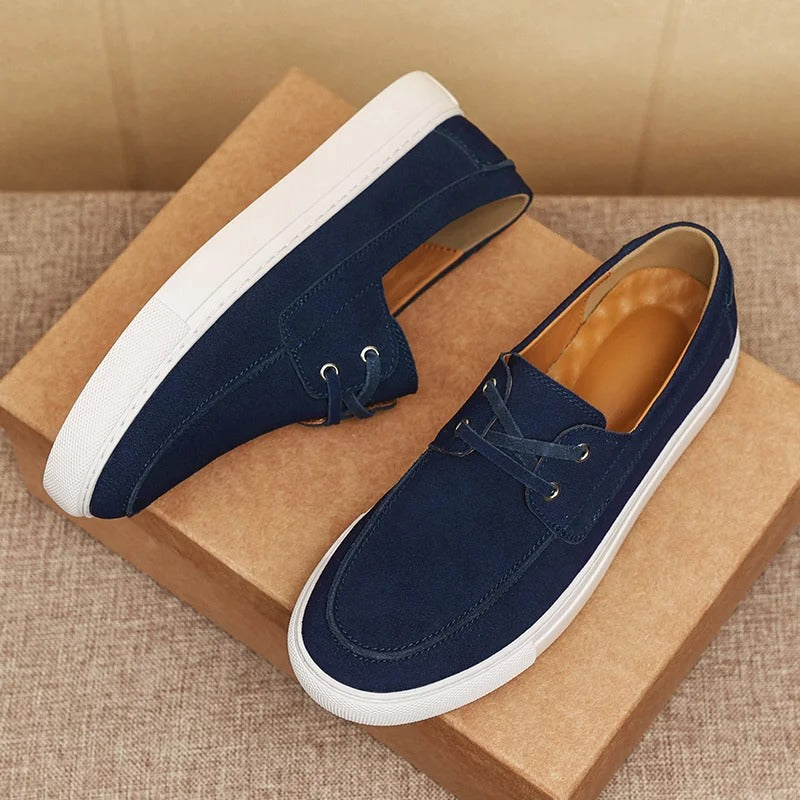 Scarpe eleganti in pelle scamosciata