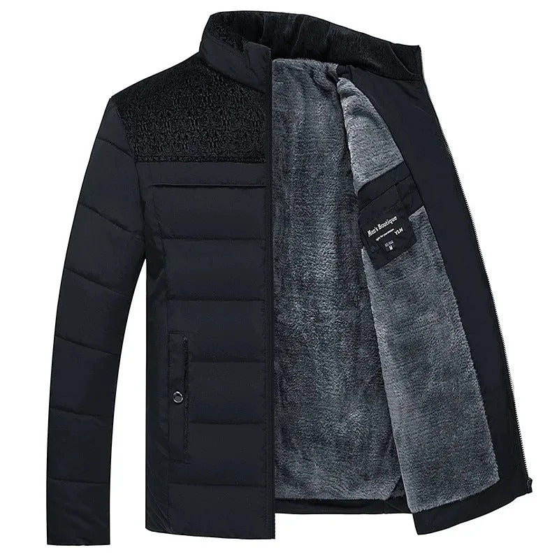 Elegante giacca a vento imbottita